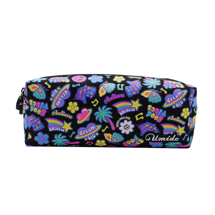 Double Zipper Ctue Kids School Pencil Bag