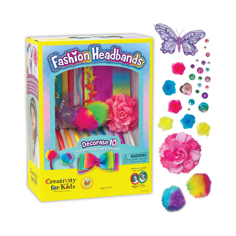 Headbands Craft Kit Kids ຫັດຖະກໍາສິລະປະ DIY