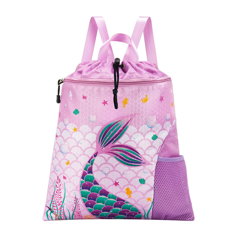 ຂາຍດ່ວນ Mermaid Gym Bag Drawstring Bag