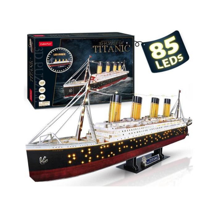 ບໍ່ມີກາວເຈ້ຍ Jigsaw DIY Stadium 3D Puzzle Toys