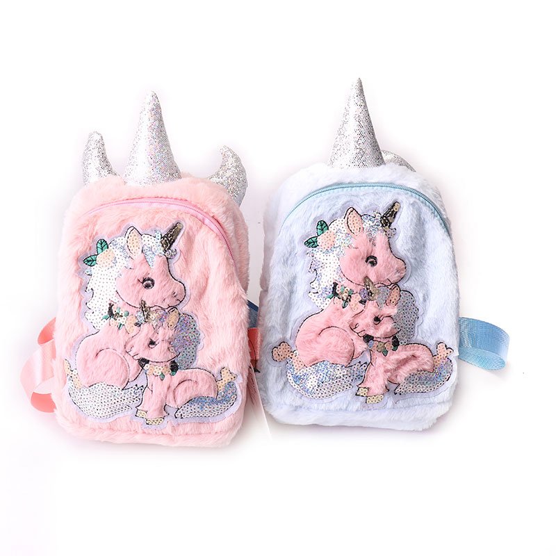 ກະເປົານັກຮຽນ Plush Unicorn