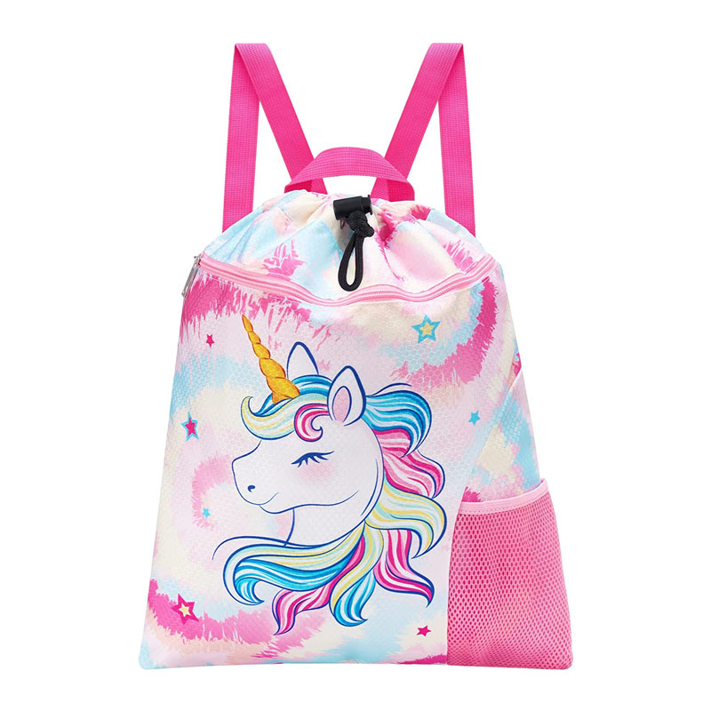 ກະເປົາເປ້ Unicorn Kids Drawstring Backpack